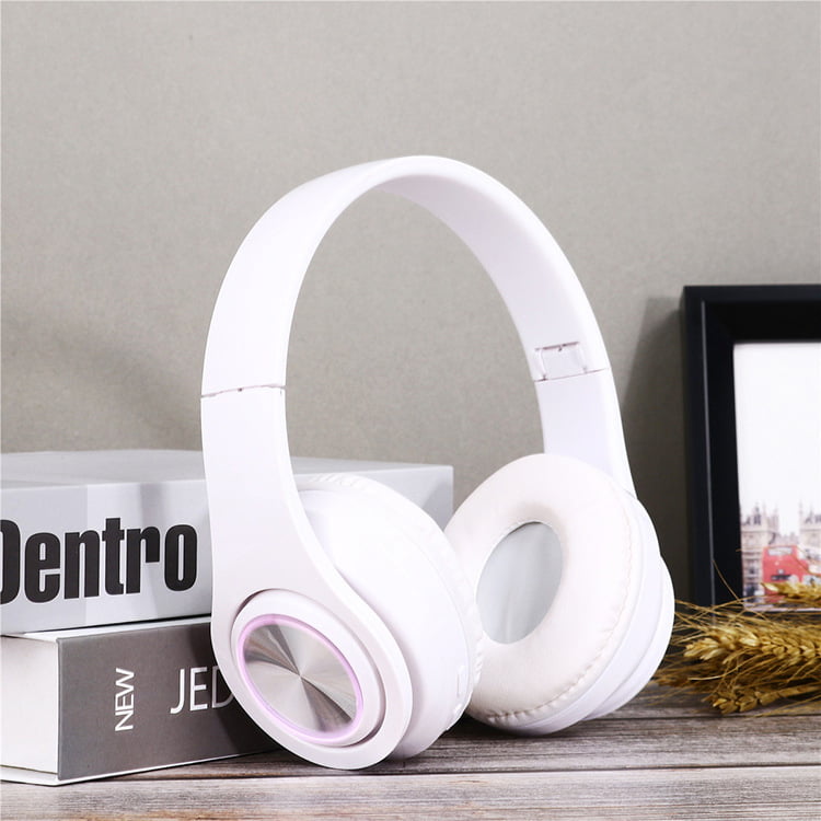 Portable Wireless Headphones, Strong Bass Bluetooth Headset with Noise Cancelling Bluetooth Earphones - Image 3
