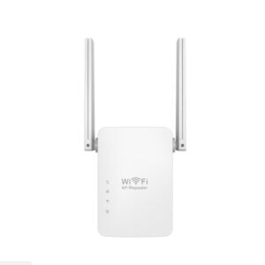 Wi-Fi Range Extender - Coverage Up to 1000 Sq Ft and 15 Devices with AC750 Dual Band Wireless Signal Booster & Repeater (Up to 750Mbps Speed), and Compact Wall Plug Design