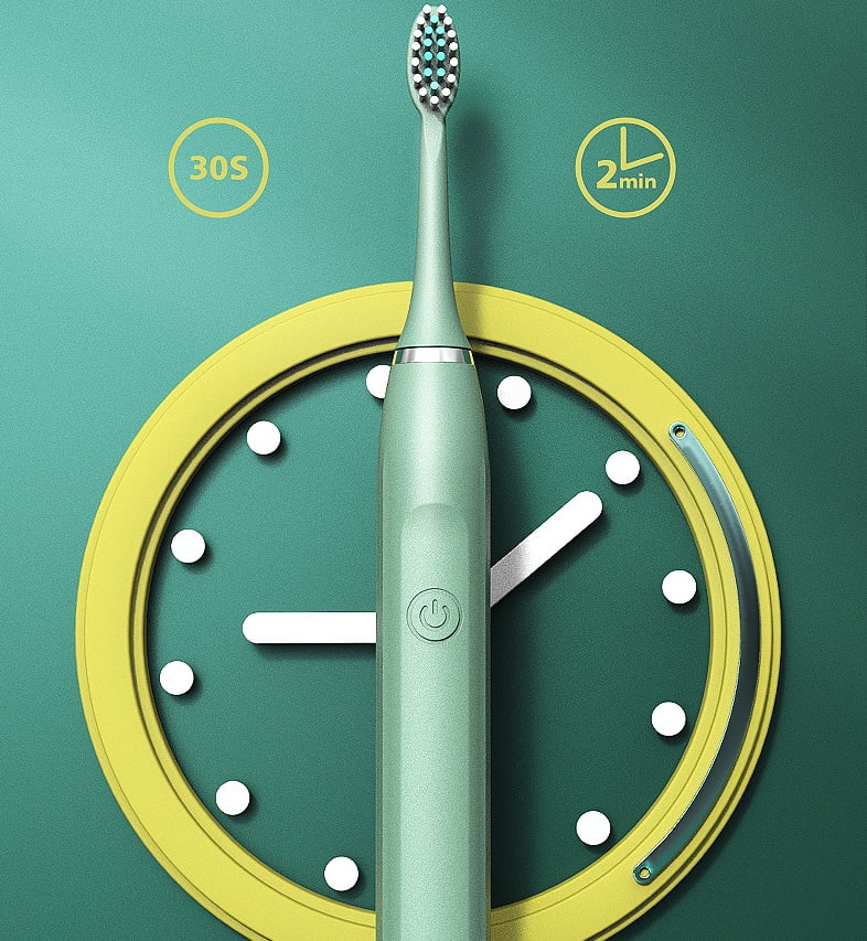 Rechargeable ultrasonic electric toothbrush - Image 2