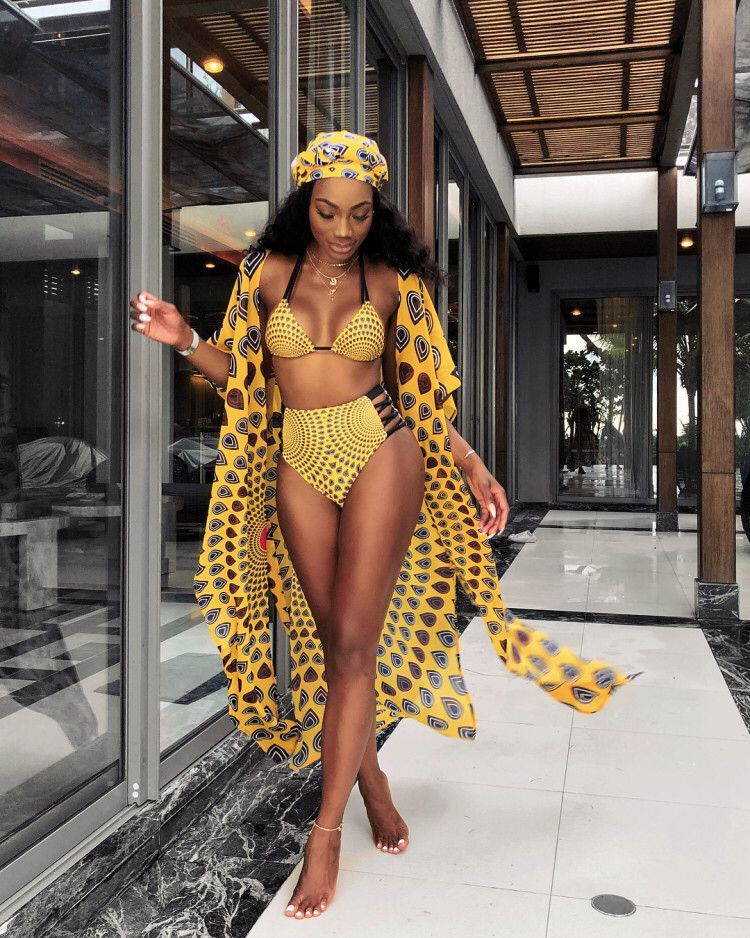 Sexy hollow 3 piece swimsuit, bikini - Image 2