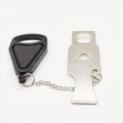 Portable Door Lock Home Security Door Locker Travel Lockdown Locks for Additional Safety and Privacy Perfect for Traveling Hotel Home Apartment College - Image 7